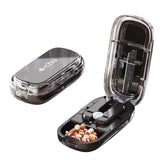 Pill Cutter with Storage Box