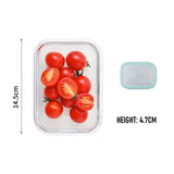 High Borosilicate Glass Food Container Storage - 370ML