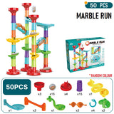 Marble Run Toy - 50 Pieces