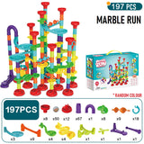 Marble Run Toy - 197 Pieces