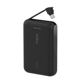 Belkin BoostCharge 10000mAh Power Bank with Integrated Cable BPB021fq
