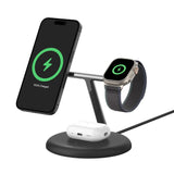 Belkin 3-in-1 Magnetic Wireless Charging Stand with Qi2 15W
