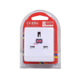 Morries CK8396 3 Way Adapter Wall Plug