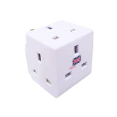 Morries CK8398 3 Way Adapter Wall Plug