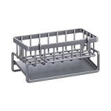 Multi-Purpose Kitchen Sponge Holder with Front Towel Rack