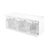 Stackable Set Of 3 Condiment Storage Box