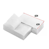 Adhesive Hook and Loop Patch Rectangle 6x4cm - Bundle of 10