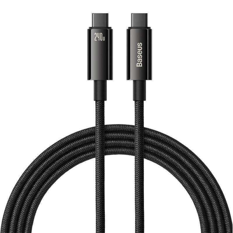 Baseus Tungsten Gold Type-C to Type-C 240W Charging Cable - 2M