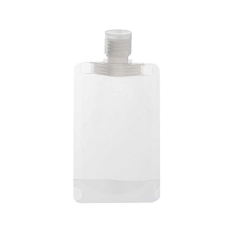 Set of 2 Travel Refillable Pouches for Toiletries - 100ML