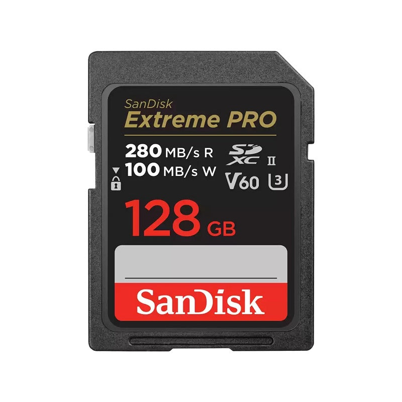 SanDisk Extreme PRO SDXC™ UHS-II Card - 128GB