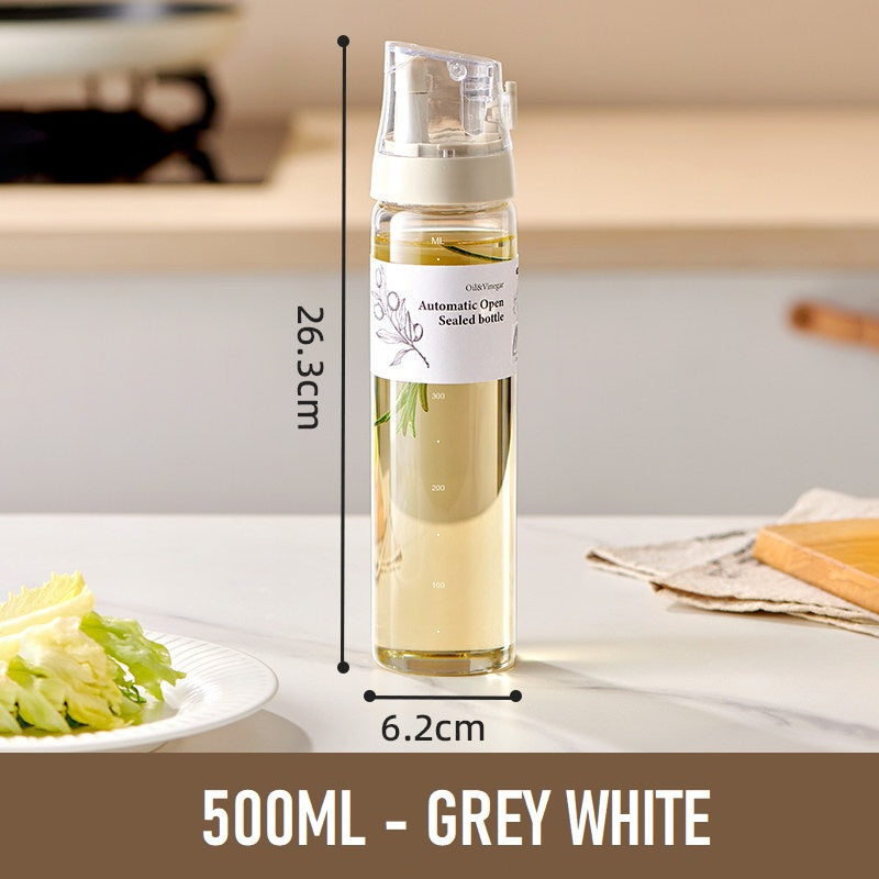 Automatic Flip Lid Seasoning Bottle - 500ML