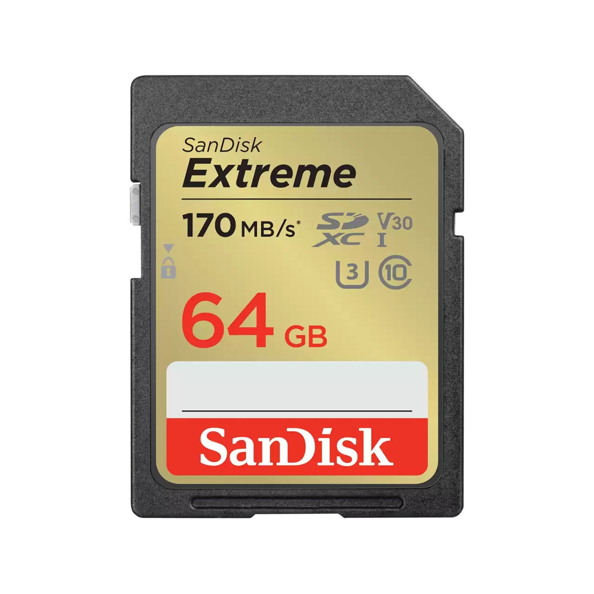 64gb SanDisk Extreme SD UHS-I Card - 64GB | TheMobileHub