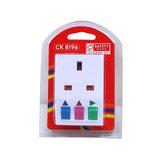 Morries CK8196 3 Way Adapter Wall Plug with Switch