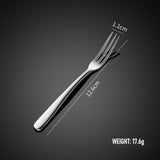 Stainless Steel Thick Cutlery Fruit Fork