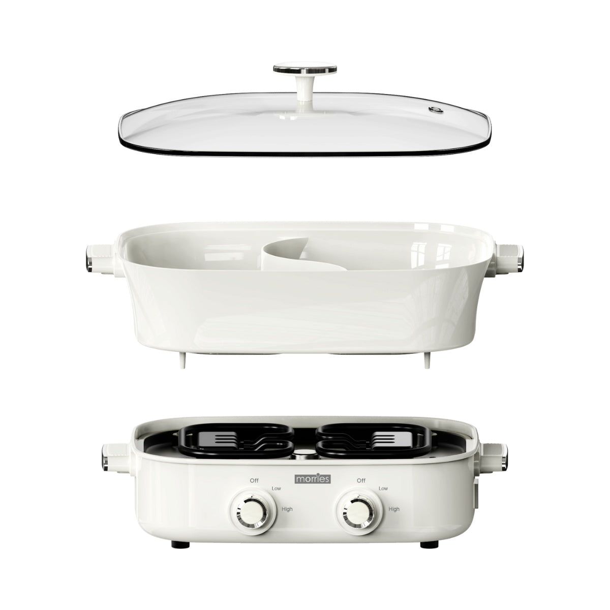 Morries MS8865YYHP 6.5L Yuan Yang Hot Pot