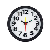 Minimalist Desktop Alarm Clock Round