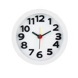 Minimalist Desktop Alarm Clock Round