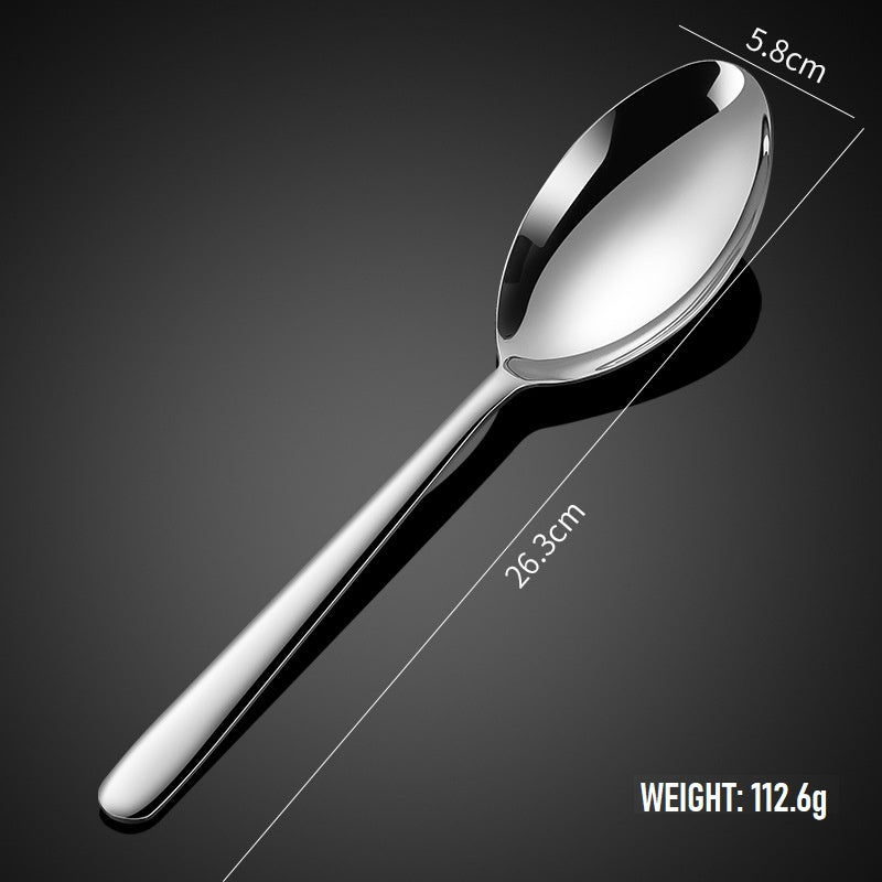 Stainless Steel Thick Cutlery Serving Spoon