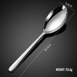 Stainless Steel Thick Cutlery Serving Spoon