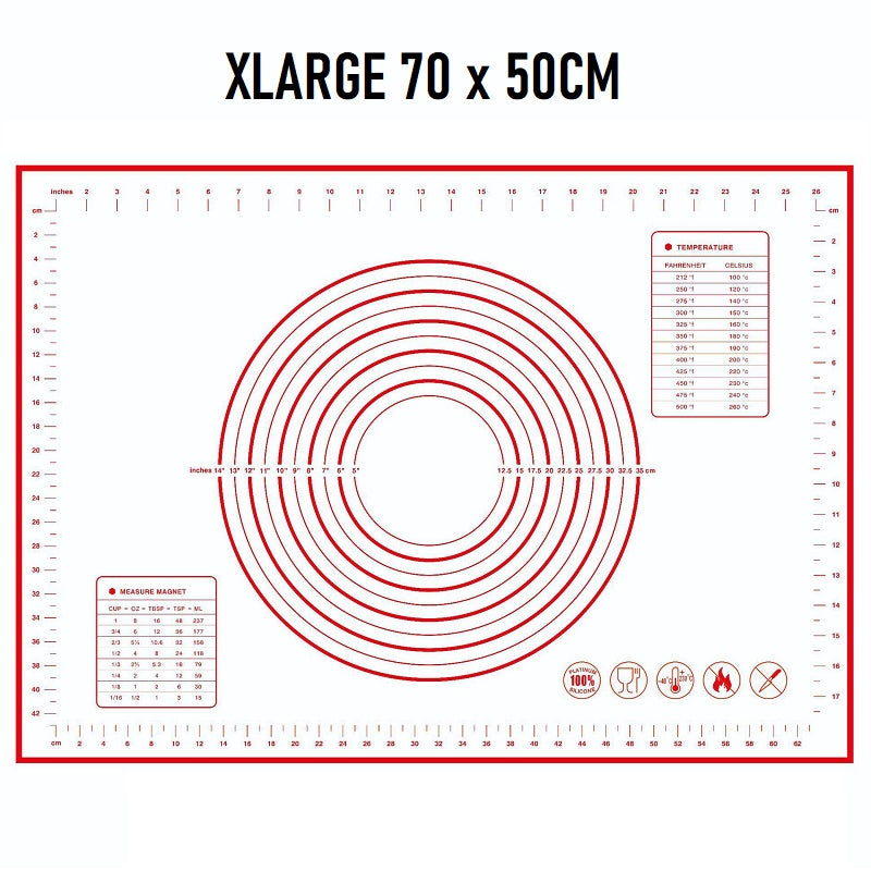 Silicone Baking Mat XL - 70x50CM