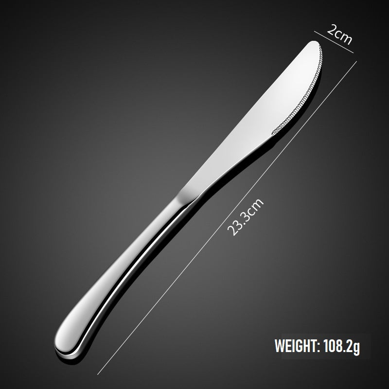 Stainless Steel Thick Cutlery Table Knife