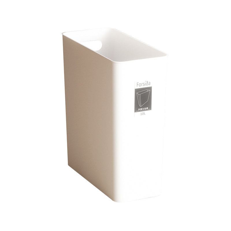 Minimalist Slim Trash Bin with Handle