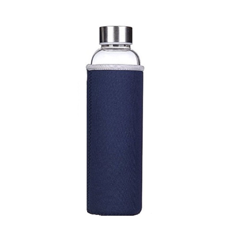 550ML Tea Infuser Glass Bottle with Sleeve