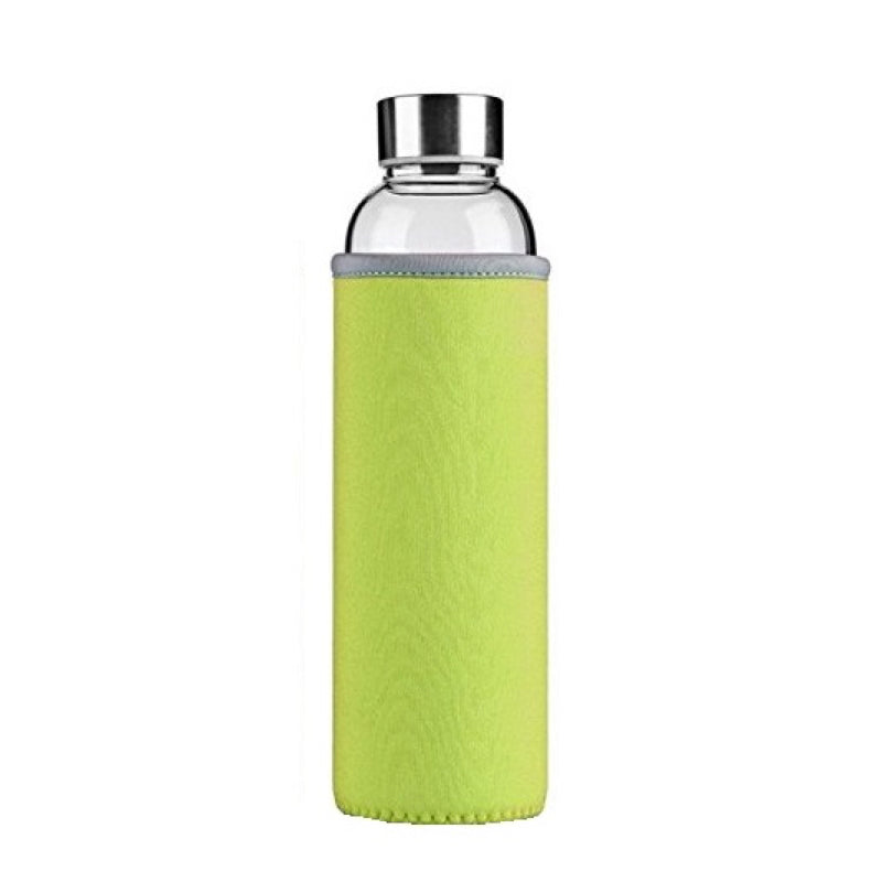 550ML Glass Water Bottle with Sleeve