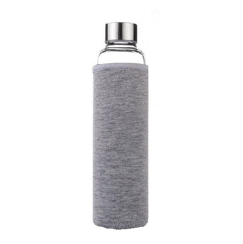 550ML Tea Infuser Glass Bottle with Sleeve