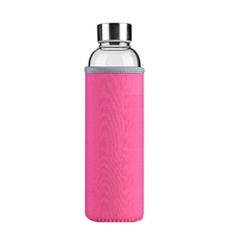 550ML Tea Infuser Glass Bottle with Sleeve
